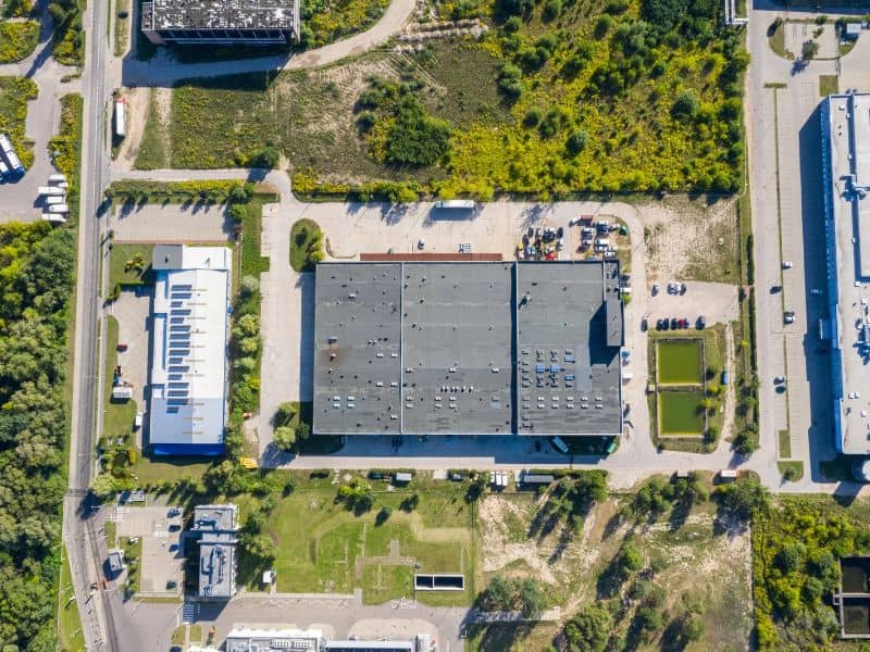Residential property with multiple buildings for an ALTA survey in Indianapolis, Indiana
